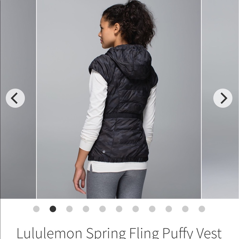Lululemon spring fling puffy vest - Picture 2 of 8